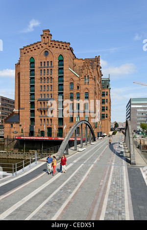 Internationale Maritime Museum und Brooktorhafen, HafenCity, Hamburg, Deutschland, Europa Stockfoto