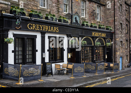 Greyfriars Bobby Bar, Edinburgh Stockfoto