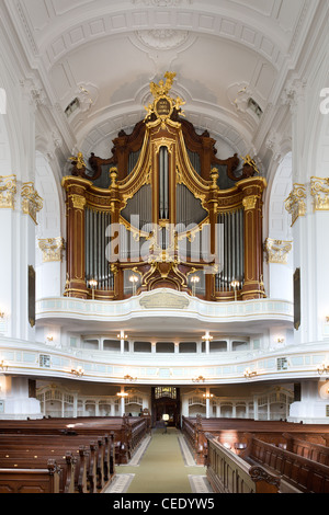 Hamburg, Michaeliskirche Stockfoto