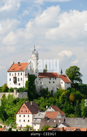 Goessweinstein Burg, Goessweinstein, Fränkische Schweiz, Franken, Bayern, Deutschland, Europa Stockfoto