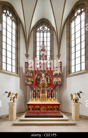 Würzburg, Kapuzinerkloster St. Burkard, Auch Burkarder Kirche Stockfoto