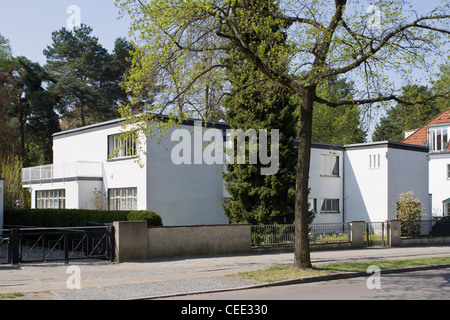 Berlin-Zehlendorf, Haus Perls, 1911 von Mies van der Rohe erbaut Stockfoto