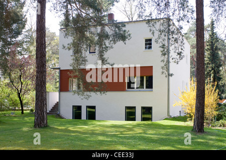 Berlin-Zehlendorf, Haus Otte, 1921-1922 von Walter Gropius erbaut Stockfoto