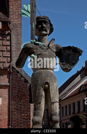 Stendal Rolandfigur 34991 Stockfoto