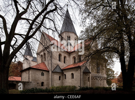 Königslutter bin Elm, Stiftskirche (Kaiserdom) Stockfoto