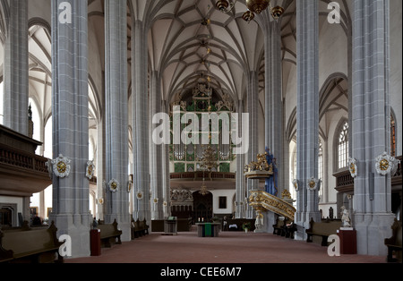 Görlitz, Pfarrkirche St. Peter Und Paul Stockfoto