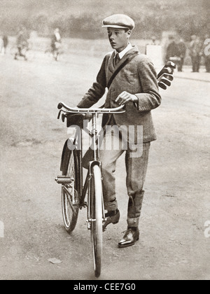 Der Prinz von Wales, später Edward VIII., im Jahre 1912 hier gesehen. Stockfoto