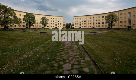 Leipzig, Riquethaus Und Nikolaikirchturm Stockfoto