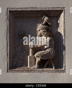 Neustrelitz, Marktplatz Stockfoto