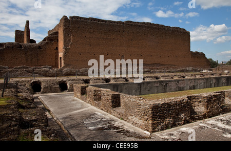 Tivoli, Hadriansvilla, Villa Adriana, 118 Bis 134 n. Chr. Stockfoto