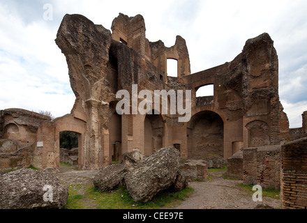 Tivoli, Hadriansvilla, Villa Adriana, 118 Bis 134 n. Chr., Bibliothek Stockfoto