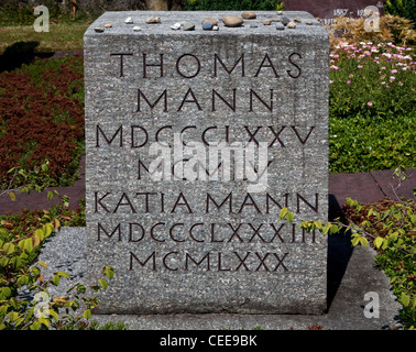 Kilchberg Bei Zürich, Friedhof Stockfoto