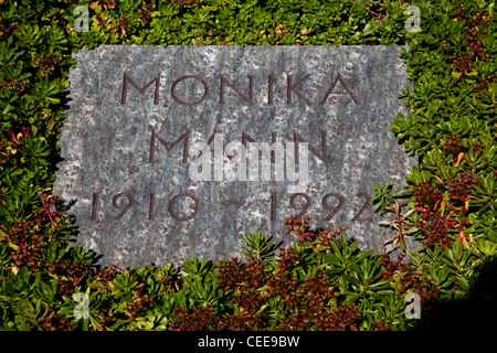 Kilchberg Bei Zürich, Friedhof Stockfoto