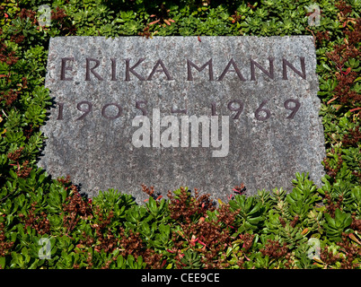 Kilchberg Bei Zürich, Friedhof Stockfoto