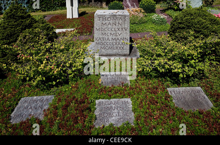 Kilchberg Bei Zürich, Friedhof Stockfoto