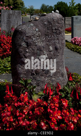 Kilchberg Bei Zürich, Friedhof Stockfoto