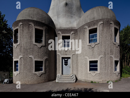 Dornach, Goetheanum, Sitz der Allgemeinen Anthroposophischen Gesellschaft, Heizhaus 1914, Ansicht von Süden Stockfoto