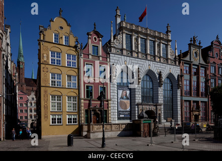 Gdansk/Danzig, Artushof Stockfoto