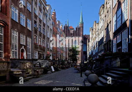 Gdansk/Danzig, Frauengasse Stockfoto