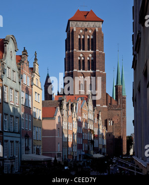 Danzig/Gdansk, Marienkirche Stockfoto