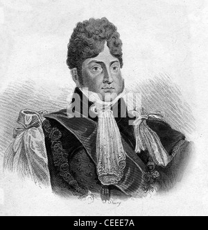 George IV - König von Großbritannien und Irland aus dem Jahr 1820 Stockfoto