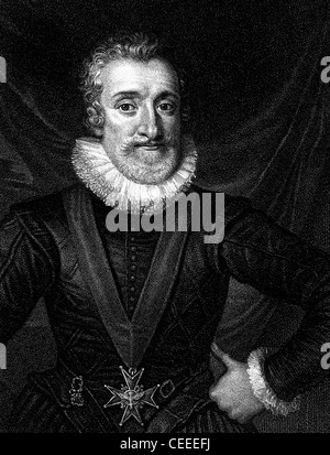 Henry IV König von Navarra und König von Frankreich Stockfoto