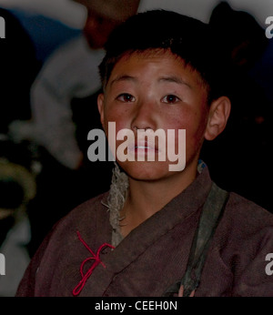 Nomaden der Chanthang, Ladakh, Indien Stockfoto