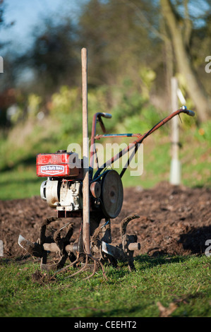 Vintage garden rotavator Stockfotografie - Alamy