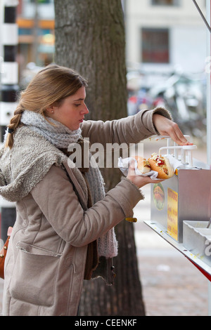 Hot Dog sauce Stockfoto