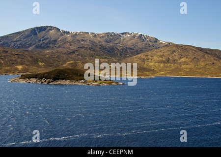 Loch Loyne ab A8, Naherholungsgebiet, Angeln, Radfahren, Walken, Wandern, Camping, Backpacking, Schottisches Hochland, Schottland Stockfoto