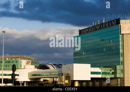 Leonardo da Vinci - Fiumicino Flughafen Stockfoto