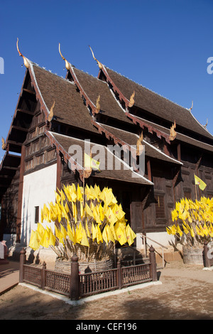 Wat Phantao Chiang Mai in Thailand Stockfoto