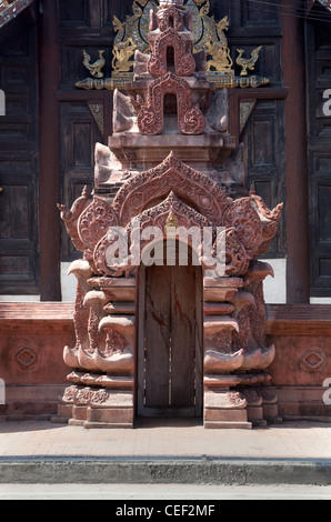 Wat Phantao Chiang Mai in Thailand Stockfoto