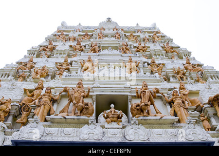 Sri Senpaga Vinayagar Hindu-Tempel von Ceylon Tamil in Singapur Stockfoto