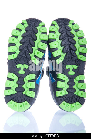 Sport Schuhsohlen Stockfoto