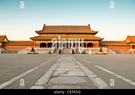 Die Verbotene Stadt (Palast) in Peking, China Stockfoto