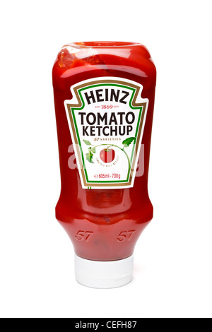 Heinz Tomatenketchup Stockfoto