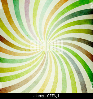 Dekorative Retro-Hintergrundpapier. Stil der 80er Jahre Farben und Ornamente Stockfoto