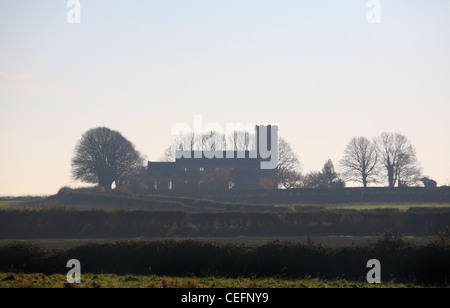 St.-Margarethen Kirche in Burnham Norton in der Nähe der Küste von Norfolk. Stockfoto