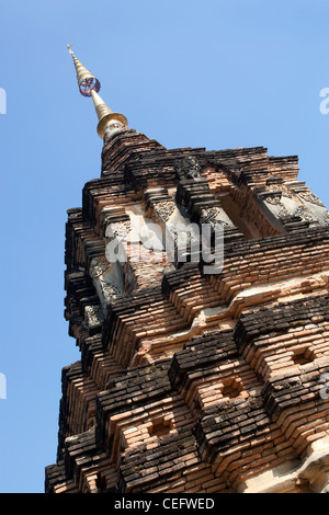 Wat Chet Lin (Wat Nong Chalin) Chiang Mai Stockfoto