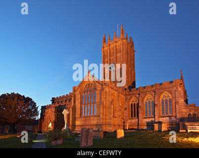 St. Marien Kirche, Ilminster, Somerset, Großbritannien Stockfoto