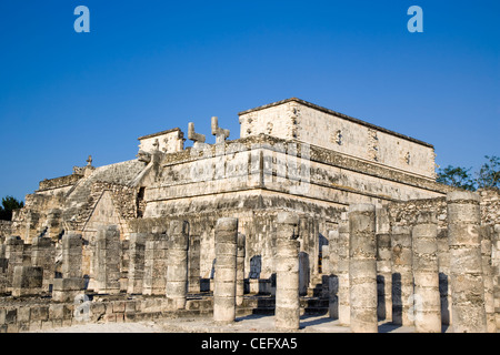 Tempel, Chichen Itza, Yucatan. Mexiko Stockfoto