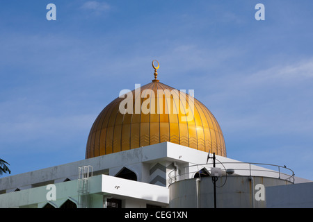 Goldene Kuppel der männlichen Hauptmoschee, Indischer Ozean, Malediven Stockfoto