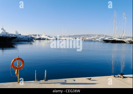 Marina in Paleo Faliro, Athen, Griechenland, Europa Stockfoto