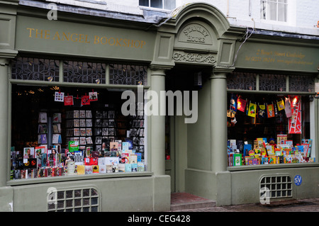 Die Angel Bookshop, Benet Street, Cambridge, England, UK Stockfoto