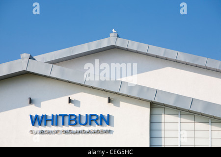 Whitburn Kirche von England Academy School in Whitburn zwischen Newcastle und Sunderland. Stockfoto