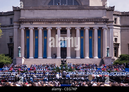 Abschlusstag der Columbia University, New York City Stockfoto