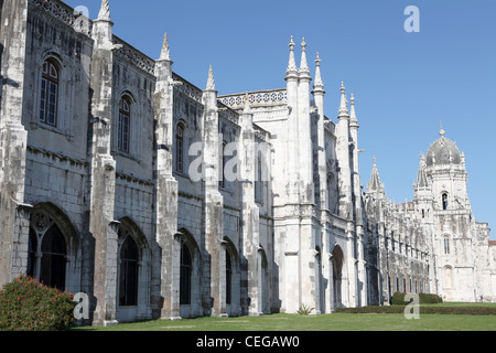 Mosterio Dos Jeronimos, Lissabon, Portugal Stockfoto