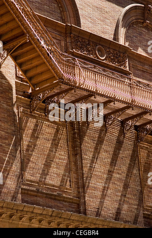 Carnegie Hall Feuerleiter Treppen detail New York City Stockfoto