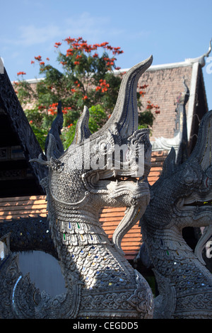 Wat Chedi Luang Tempel Chiang Mai Stockfoto